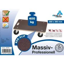 Hot Dörner + Helmer Transportroller "Massiv Pro" 590x390 mm