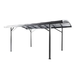 Sale Durabil Aluminium-Carport antrahzit 2,9 x 2,4 x 5 m