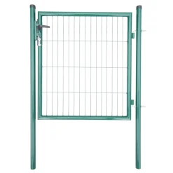 Clearance Durabil Einzeltor Einstab-Gittermatte Breite 100 cm Höhe 100 cm Pfostenhöhe 150 cm