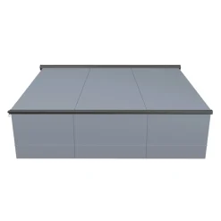 Durabil Halbkassettenmarkise 395x250cm für Wand- und Deckenmontage