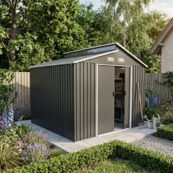Outlet Durabil Metallgerätehaus Martin 2,78 x 2,34 x 2,6 m anthrazit