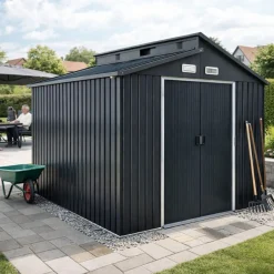 Outlet Durabil Metallgerätehaus Martin 2,78 x 2,34 x 2,6 m anthrazit