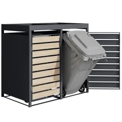 Online Durabil Mülltonnenbox Style für 2 x 240 L