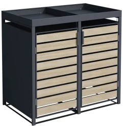 Online Durabil Mülltonnenbox Style für 2 x 240 L