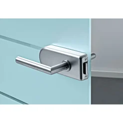 Online Durabil Studio-Glastuerbeschlag SKYAlu EV 1 UV/Griff L-Form