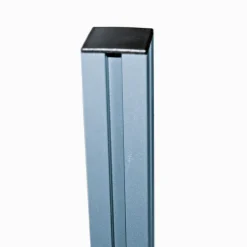 Durabil Universalpfosten für Glaswindschutz Aluminium