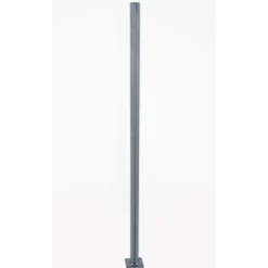 Durabil Universalpfosten für Glaswindschutz Aluminium