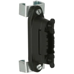 Outlet Eckisolator T-Post für Band und Seil schwarz 4 Stück