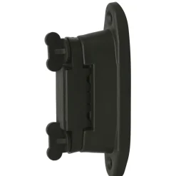 Outlet Eck- und Streckenisolator Profi schwarz für 40 mm 10 Stück