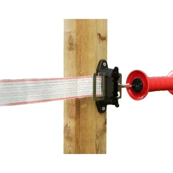 Outlet Eck- und Streckenisolator Profi schwarz für 40 mm 10 Stück