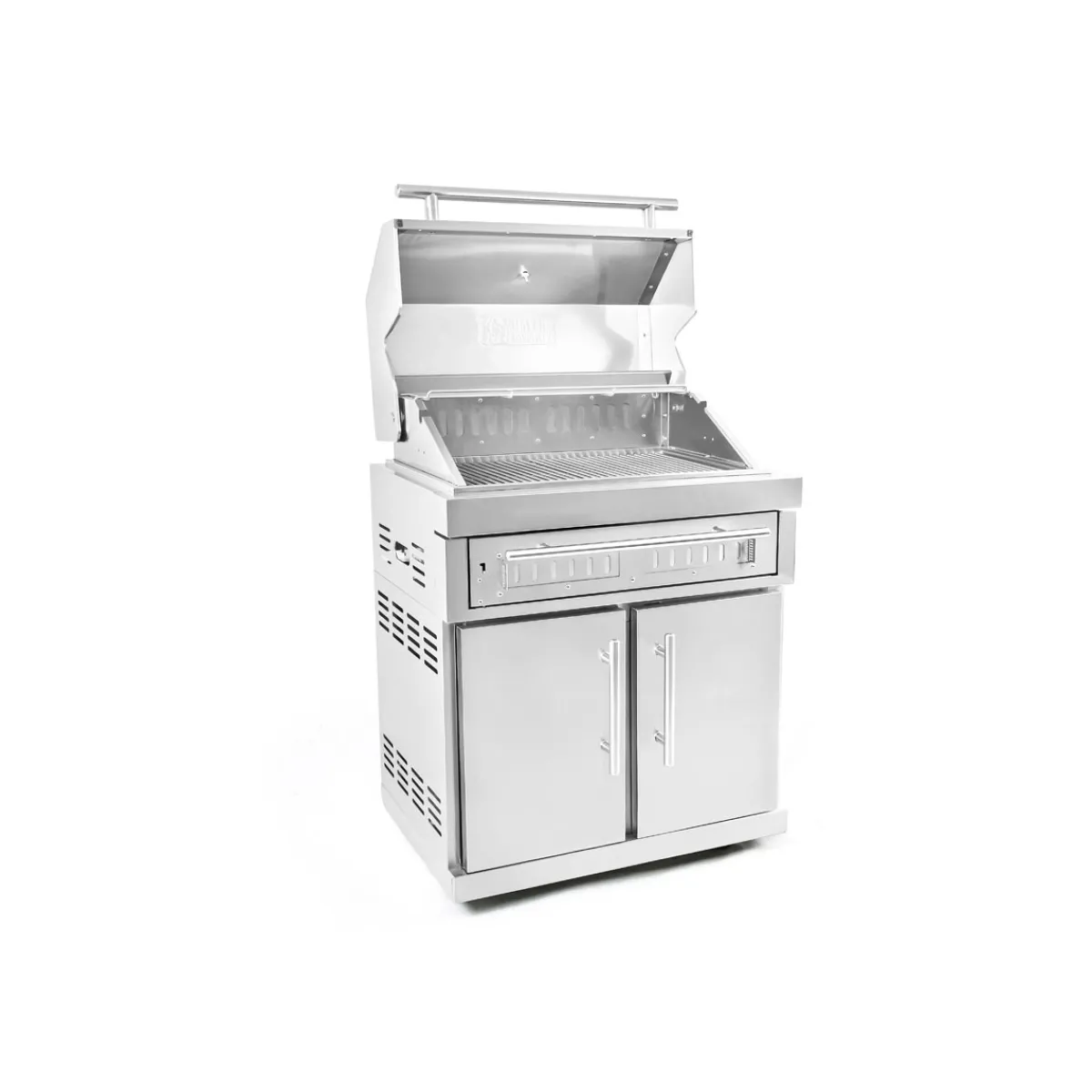 Clearance Edelstahl-Erweiterungsmodul Holzkohlegrill MGK-400 Premium