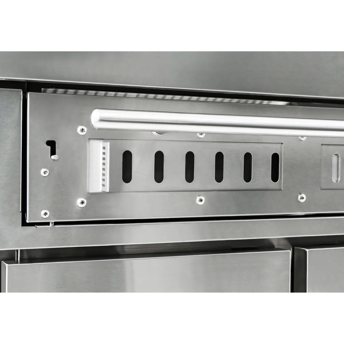 Clearance Edelstahl-Erweiterungsmodul Holzkohlegrill MGK-400 Premium