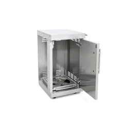 Outlet Edelstahl-Erweiterungsmodul für 11 kg Glasflaschen auf Schlitten