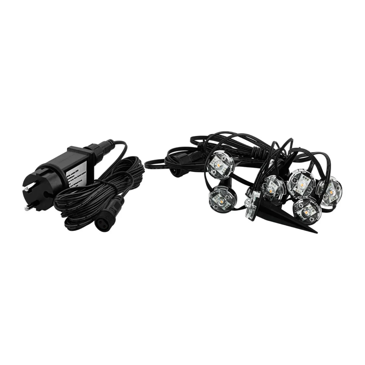 Outlet Eglo LED-Erdspieß Spinetoli schwarz