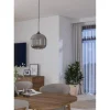 Outlet Eglo LED Pendelleuchte Mantunalle 1 schwarz
