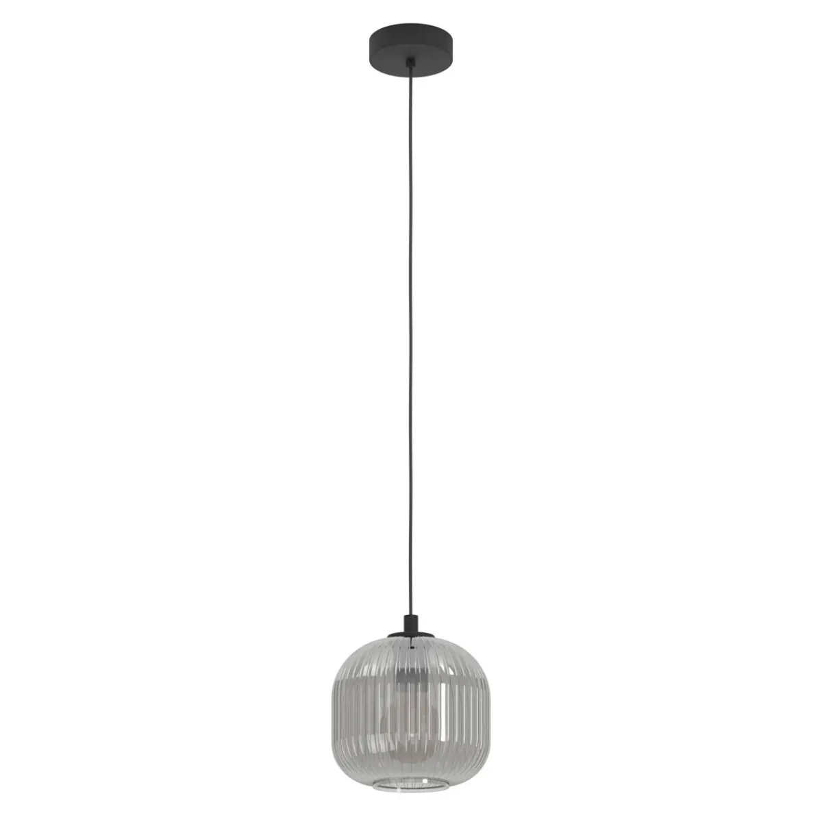 Outlet Eglo LED Pendelleuchte Mantunalle 1 schwarz