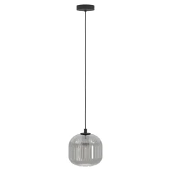 Outlet Eglo LED Pendelleuchte Mantunalle 1 schwarz