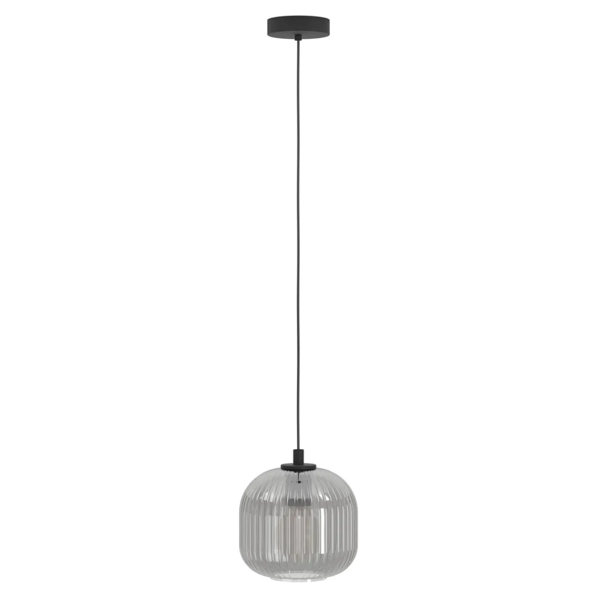 Outlet Eglo LED Pendelleuchte Mantunalle 1 schwarz