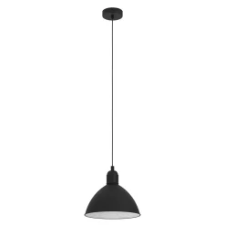 Outlet Eglo LED Pendelleuchte Priddy schwarz/weiß
