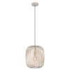 Sale Eglo LED Pendelleuchte Romazzina sandfarben