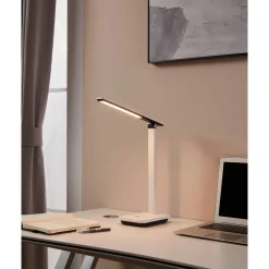 Clearance Eglo LED Tischleuchte Iniesta schwarz-weiß