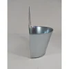 Eimer-Wandampel halbrund 26 cm verzinkt