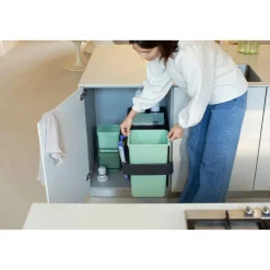 Hot Einbaumülleimer Sort & Go 2 x 15L