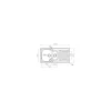 Clearance Pyramis Einbauspuele Sparta 100x50 cm 1 1/2B 1DEdelstahl glatt