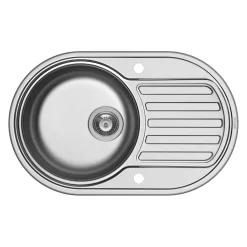Clearance Pyramis Einbauspuele SRMini glatt 92 mmDrehexcenter