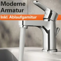 Discount Eisl WT-Armatur Claudio,chrom,Kartusche mit