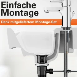Discount Eisl WT-Armatur Claudio,chrom,Kartusche mit