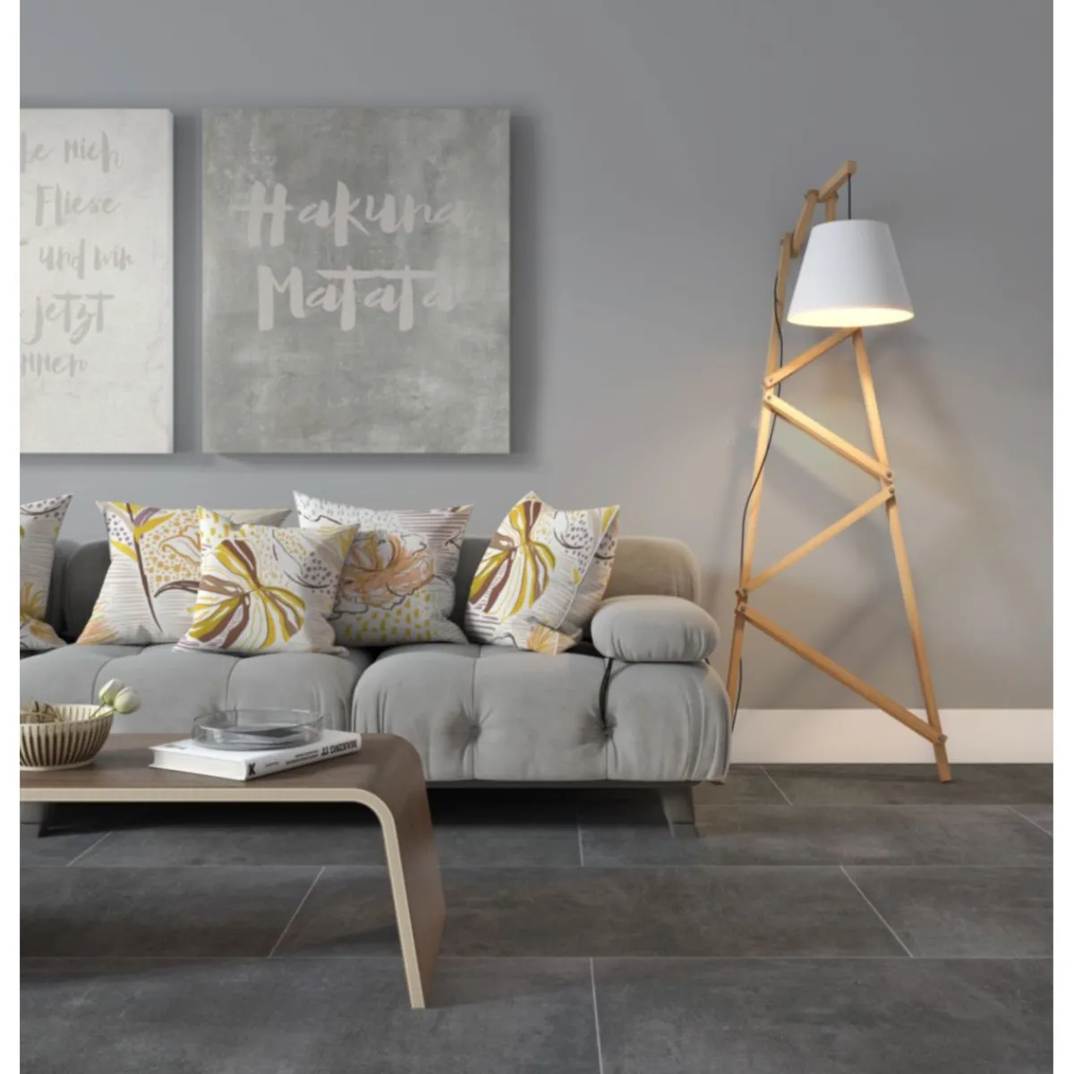 Online Feinsteinzeug Urbon Pro graphite ca. 60 x 120 cm