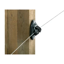 New Festzaunisolator Highland schwarz 10 Stück