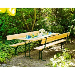 Sale Festzeltgarnitur Komfort mit Tisch 220 x 70 cm