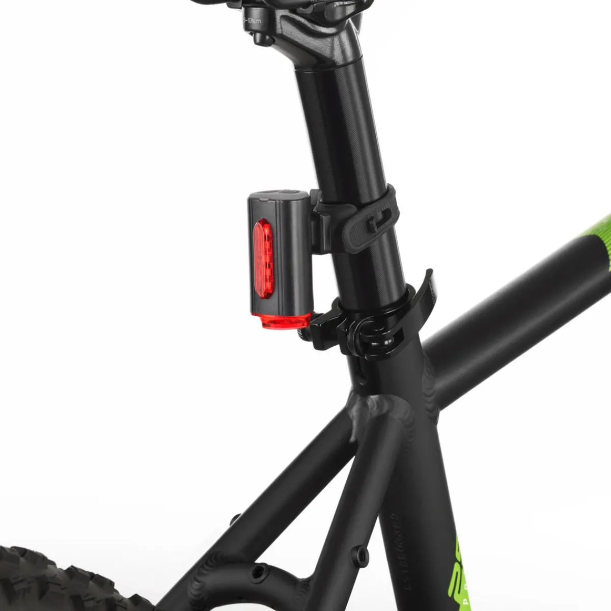 Clearance Fischer Bikes Akku-Rücklicht Twin mit Bodenbeleuchtung