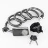 Discount Fischer Bikes Alarm-Spiralschloss 120 cm 12 mm