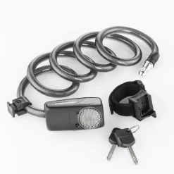 Discount Fischer Bikes Alarm-Spiralschloss 120 cm 12 mm
