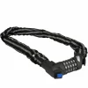 Clearance Fischer Bikes Kettenschloss mit Zahlencode und Reflex 80 cm 8 mm