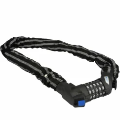 Clearance Fischer Bikes Kettenschloss mit Zahlencode und Reflex 80 cm 8 mm