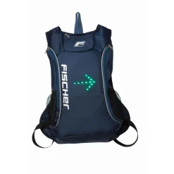 Discount Fischer Bikes Rucksack mit Blinkfunktion blau