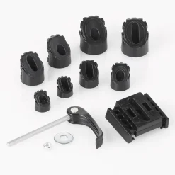 Clearance Fischer Bikes Spritzschutz-Set 26-29 cm schwarz