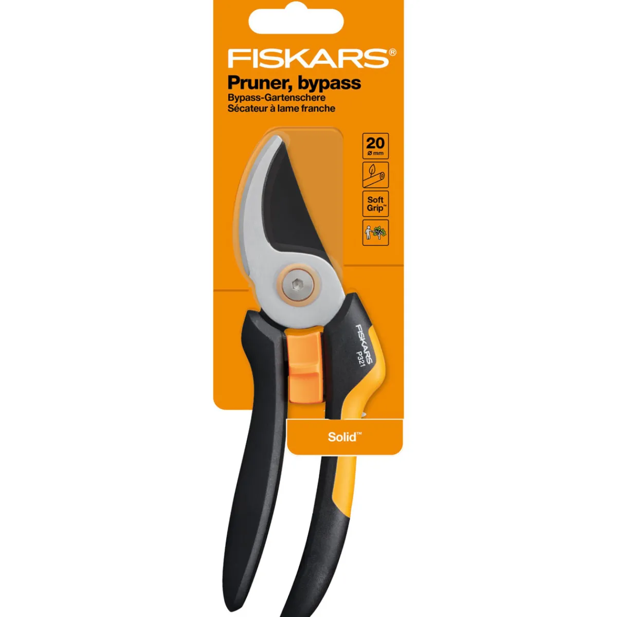 Discount Fiskars Gartenschere Solid P321 Bypass