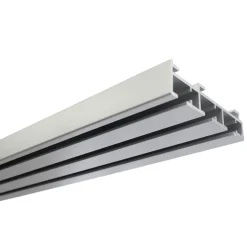 Outlet Gardinia Flächenvorh-Sch. 3lfg Atlanta alu 260cm