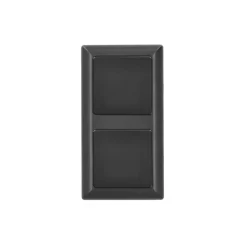 New Flector Abdeckrahmen anthrazit -fach