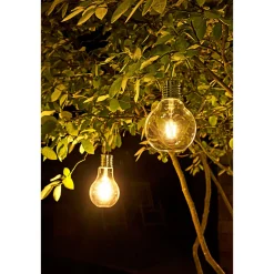 Hot Flector Garten LED-Solar-Glühlampe Retro