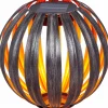 Best Flector Garten LED-Solar-Kugelleuchte Naxos kupfer