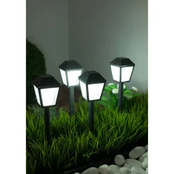 Online Flector Garten LED-Solarleuchte Laterne 4 Stück