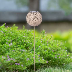Clearance Flector Garten LED Solarspiess beige