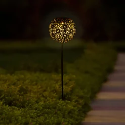 Clearance Flector Garten LED Solarspiess beige