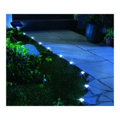 Hot Flector Garten LED-Solar-Spotlichterkette inkl 10 Spots